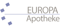 Logo Europa Apotheke in weiß